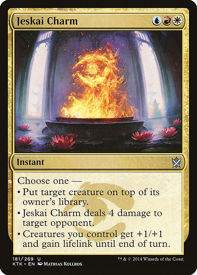 Jeskai Charm [Khans of Tarkir] | Grognard Games