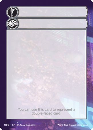 Helper Card (1/9) [Kamigawa: Neon Dynasty Tokens] | Grognard Games