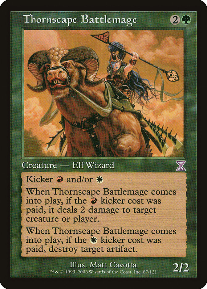 Thornscape Battlemage [Time Spiral Timeshifted] | Grognard Games