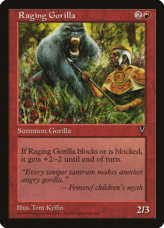 Raging Gorilla [Visions] | Grognard Games