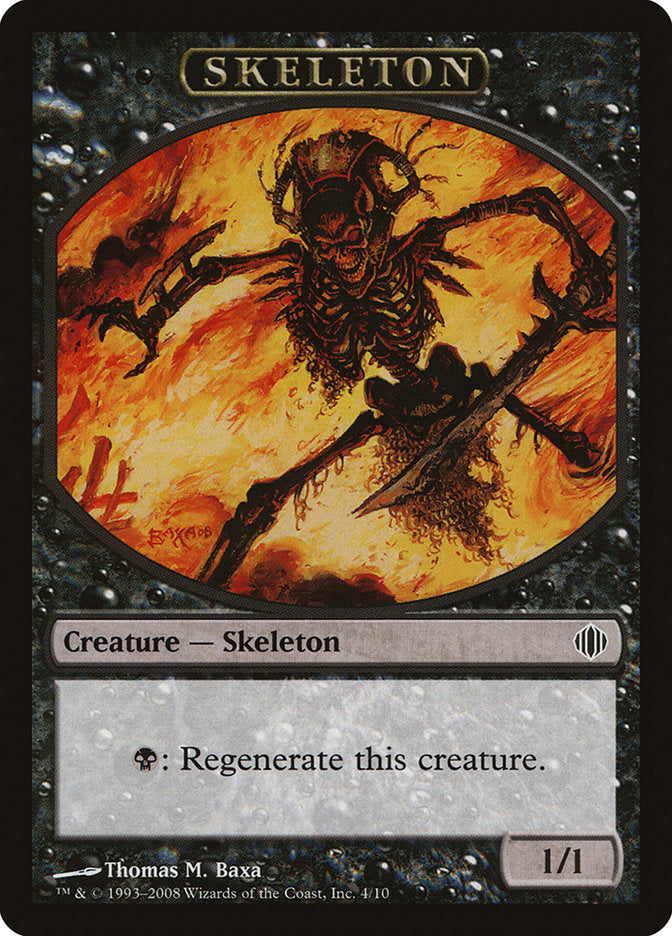 Skeleton [Shards of Alara Tokens] | Grognard Games