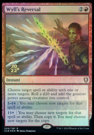 Wyll's Reversal [Commander Legends: Battle for Baldur's Gate Prerelease Promos] | Grognard Games