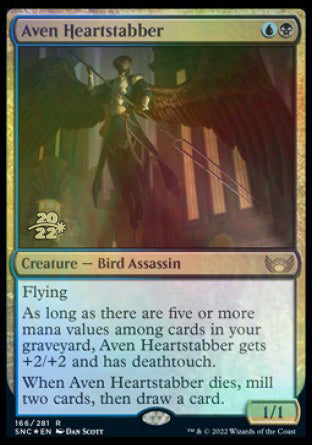 Aven Heartstabber [Streets of New Capenna Prerelease Promos] | Grognard Games