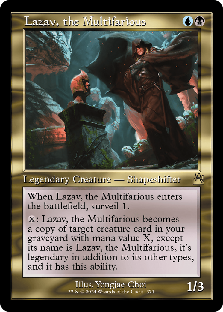 Lazav, the Multifarious (Retro Frame) [Ravnica Remastered] | Grognard Games