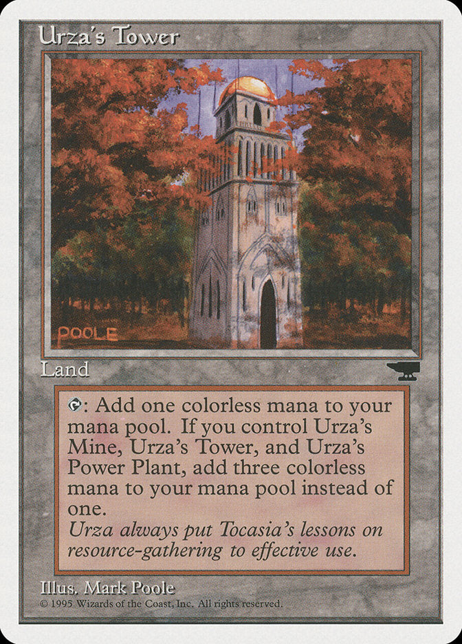 Urza's Tower (Autumn Leaves) [Chronicles] | Grognard Games