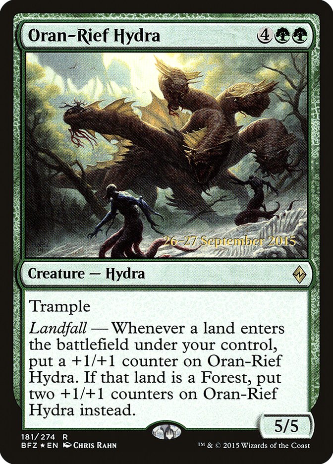 Oran-Rief Hydra  [Battle for Zendikar Prerelease Promos] | Grognard Games