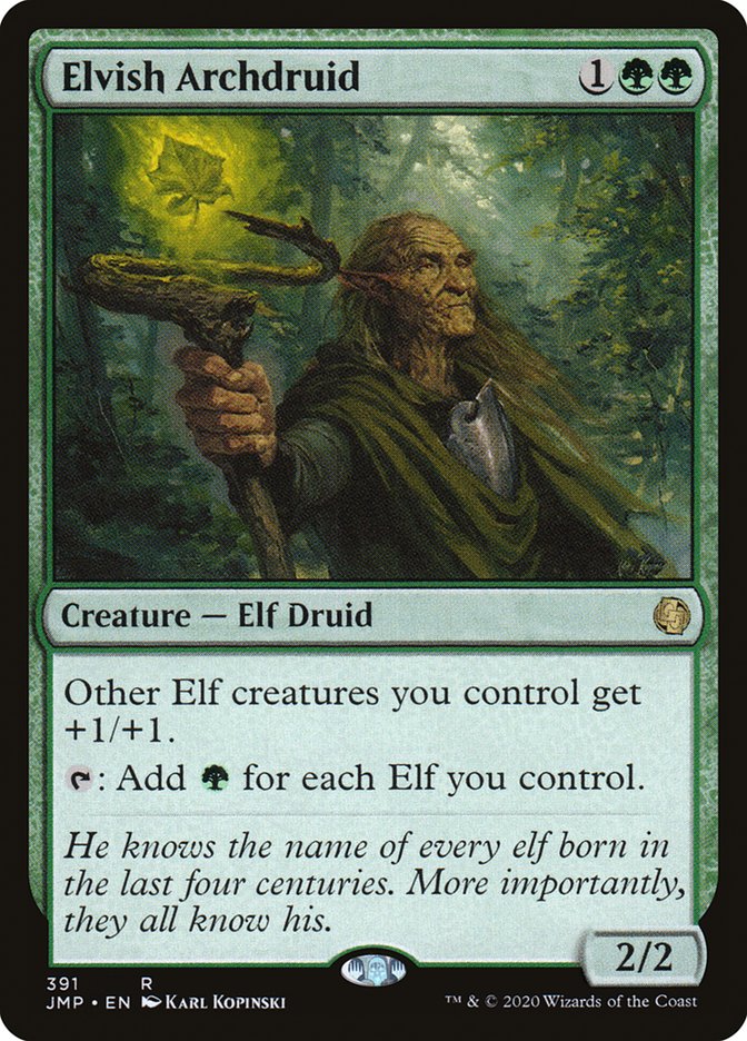 Elvish Archdruid [Jumpstart] | Grognard Games