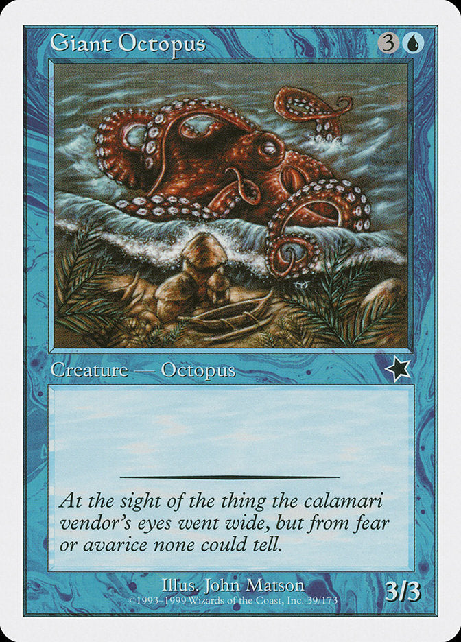 Giant Octopus [Starter 1999] | Grognard Games