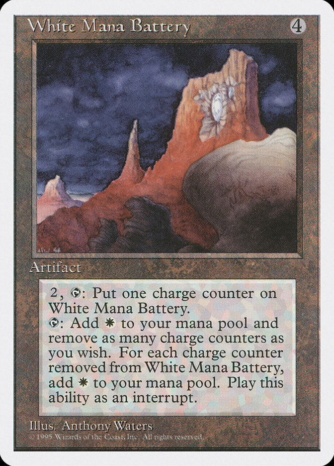 White Mana Battery [Fourth Edition] | Grognard Games