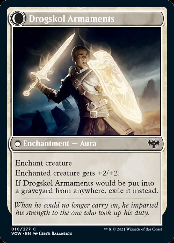 Drogskol Infantry // Drogskol Armaments [Innistrad: Crimson Vow] | Grognard Games