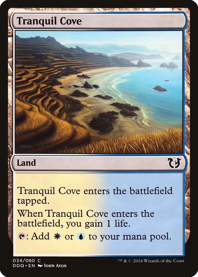 Tranquil Cove [Duel Decks: Blessed vs. Cursed] | Grognard Games