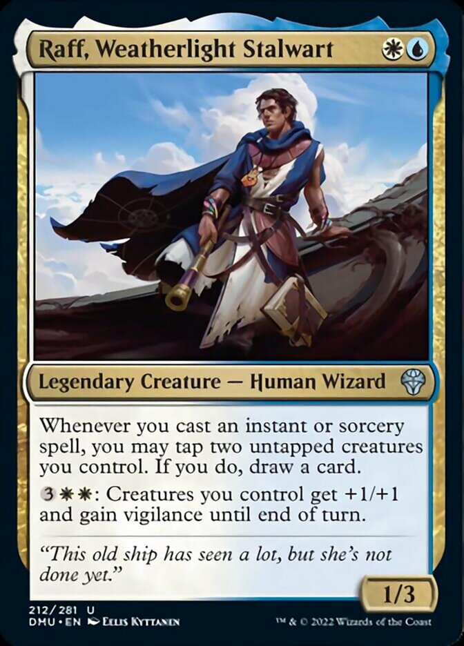 Raff, Weatherlight Stalwart [Dominaria United] | Grognard Games