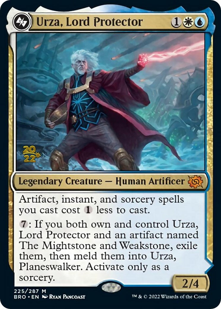 Urza, Lord Protector [The Brothers' War: Prerelease Promos] | Grognard Games