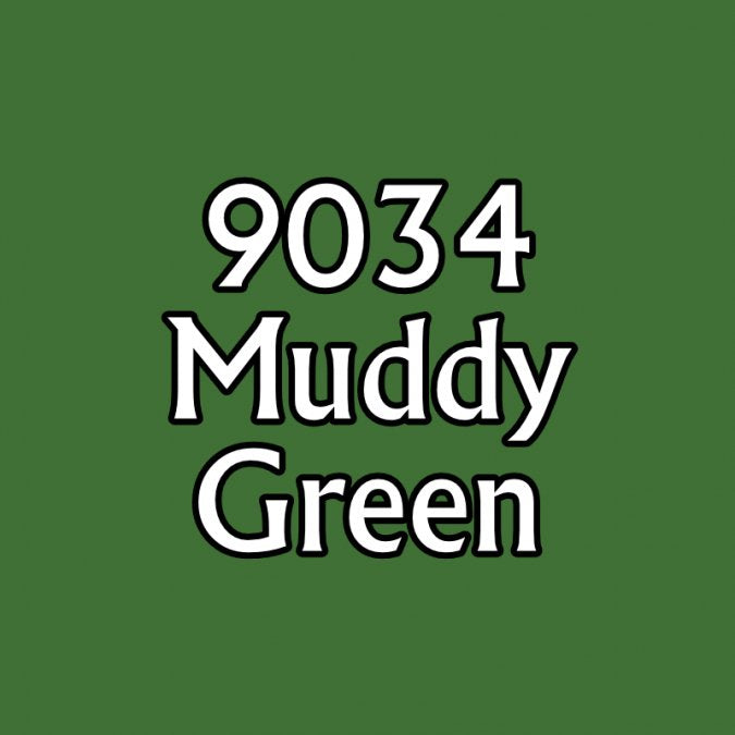 Reaper Paint 09034 Muddy Olive | Grognard Games