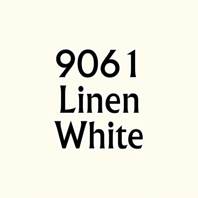 Reaper Paint 09061 Linen White | Grognard Games