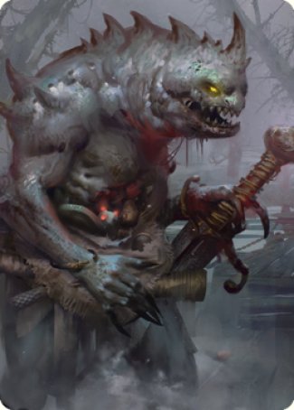 Gray Slaad Art Card [Commander Legends: Battle for Baldur's Gate Art Series] | Grognard Games
