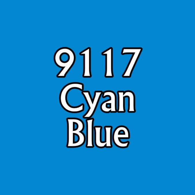 Reaper: 09117 Cyan Blue | Grognard Games