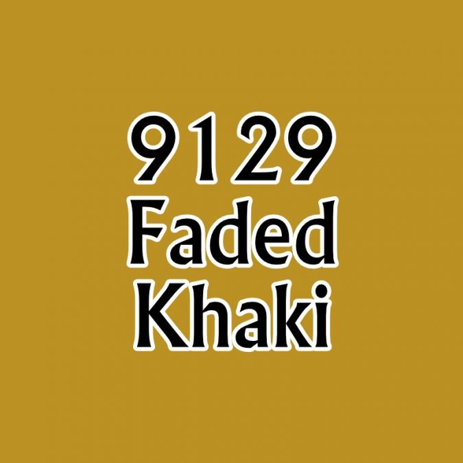 Reaper: 09129 Faded Khaki | Grognard Games