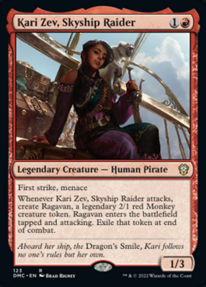 Kari Zev, Skyship Raider [Dominaria United Commander] | Grognard Games