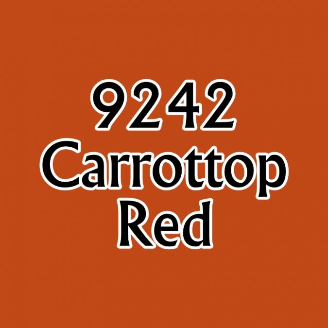 Reaper: 09242 Carrot Top Red | Grognard Games