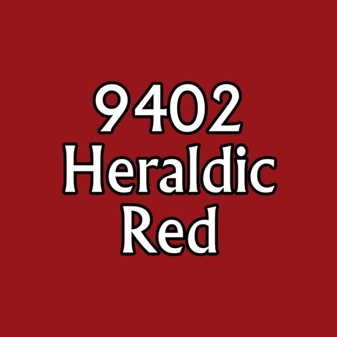Reaper Paint 09402 Heraldic Red | Grognard Games