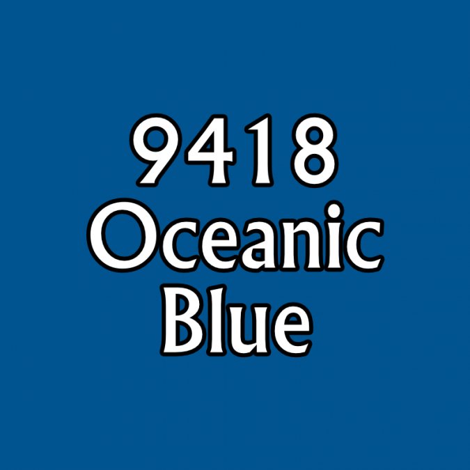 Reaper Paint 09418 Oceanic Blue | Grognard Games