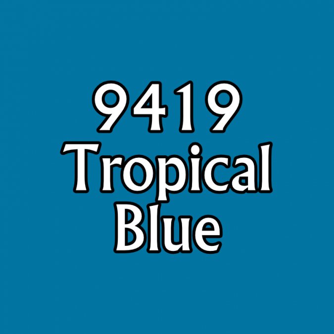 Reaper Paint 09419 Tropical Blue | Grognard Games