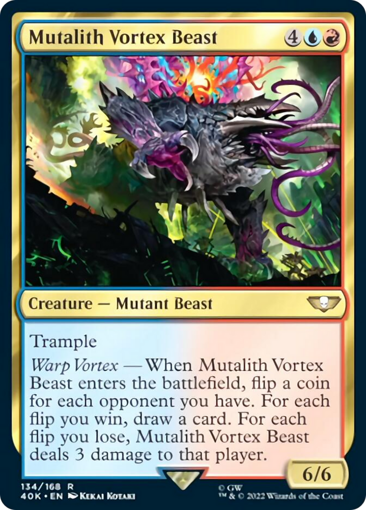 Mutalith Vortex Beast (Surge Foil) [Universes Beyond: Warhammer 40,000] | Grognard Games