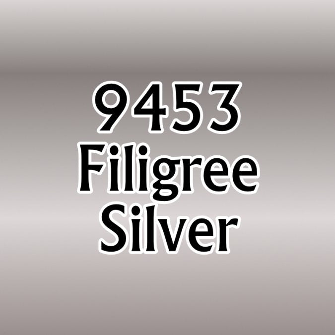 Reaper Paints 09453 Filligree Silver | Grognard Games