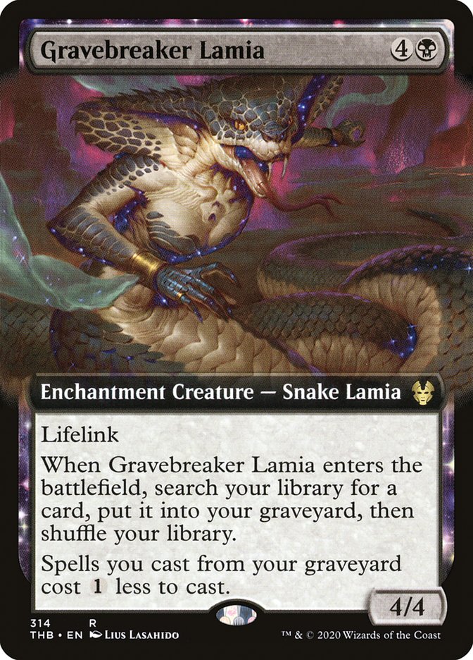 Gravebreaker Lamia (Extended) [Theros Beyond Death] | Grognard Games