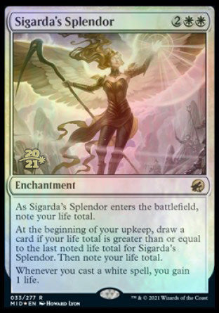 Sigarda's Splendor [Innistrad: Midnight Hunt Prerelease Promos] | Grognard Games