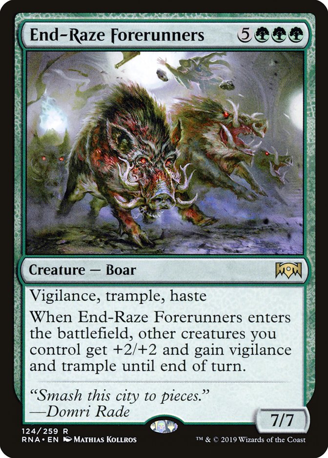 End-Raze Forerunners [Ravnica Allegiance] | Grognard Games