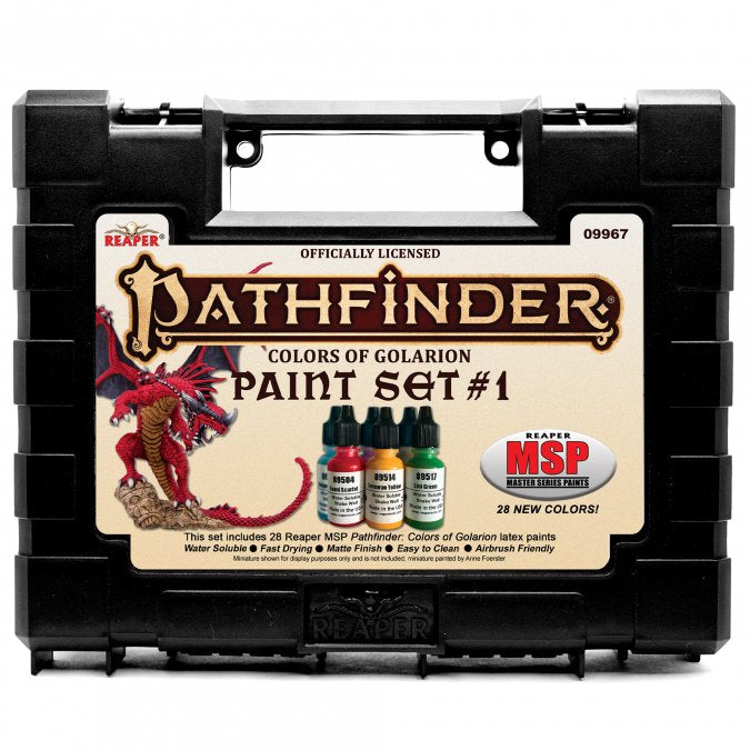 Reaper Pathfinder 09967 Colors of Golarion Paint set #1 | Grognard Games