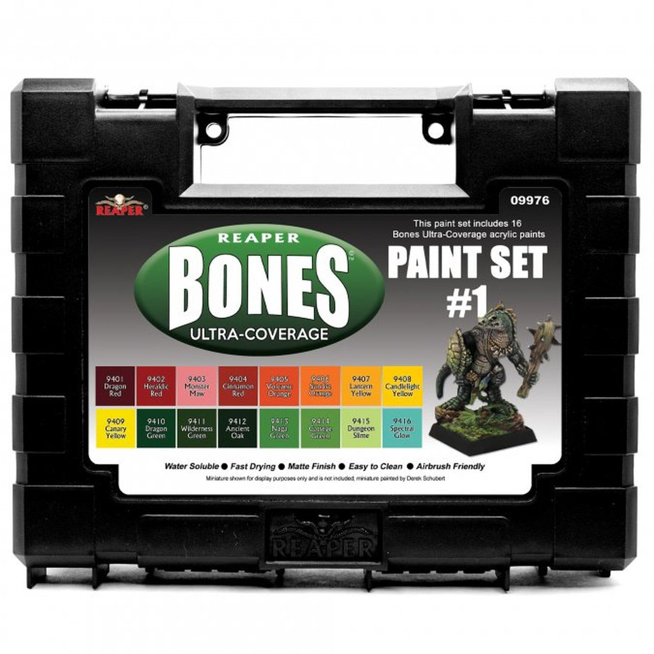 Reaper 09976 Ultra-Coverage Paint Set #1 | Grognard Games