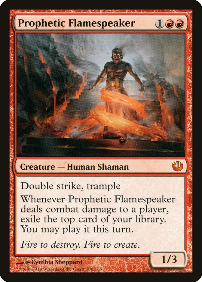 Prophetic Flamespeaker [Journey into Nyx] | Grognard Games