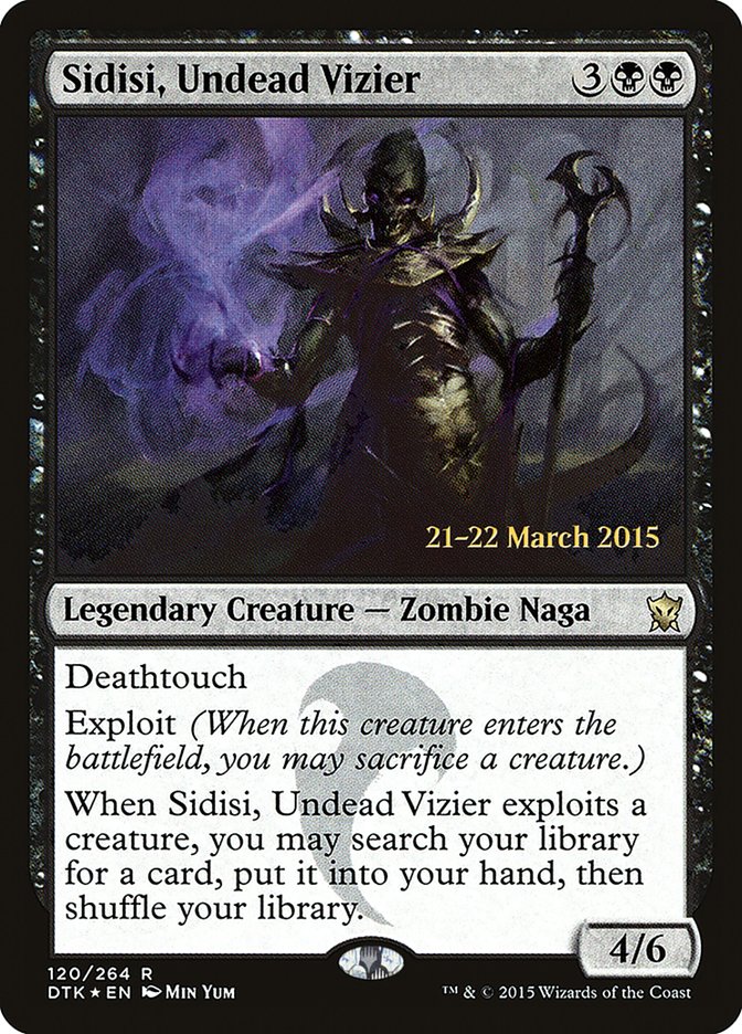 Sidisi, Undead Vizier  [Dragons of Tarkir Prerelease Promos] | Grognard Games