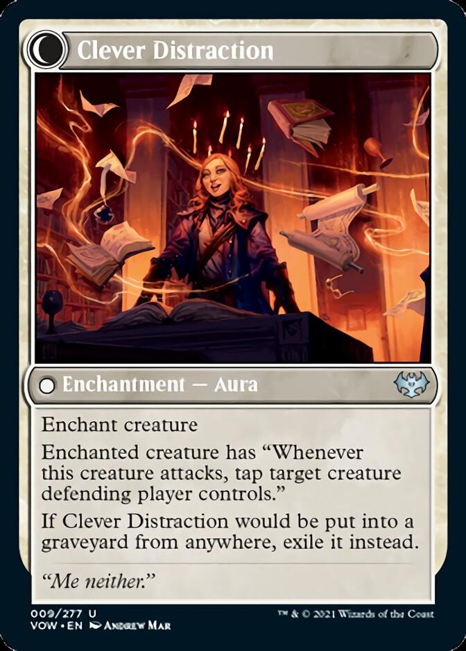 Distracting Geist // Clever Distraction [Innistrad: Crimson Vow] | Grognard Games