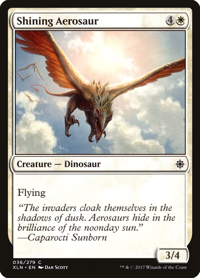Shining Aerosaur [Ixalan] | Grognard Games