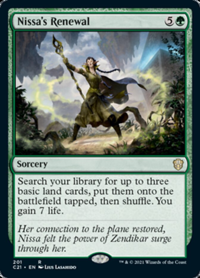 Nissa's Renewal [Commander 2021] | Grognard Games