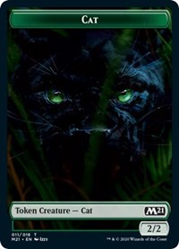 Cat (011) // Soldier Double-sided Token [Core Set 2021 Tokens] | Grognard Games