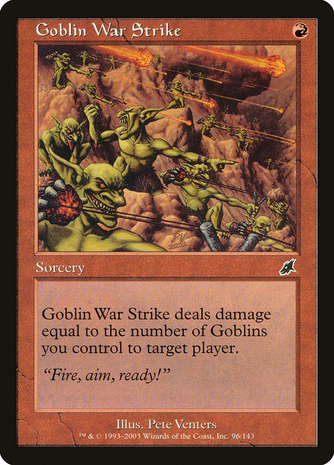 Goblin War Strike [Scourge] | Grognard Games