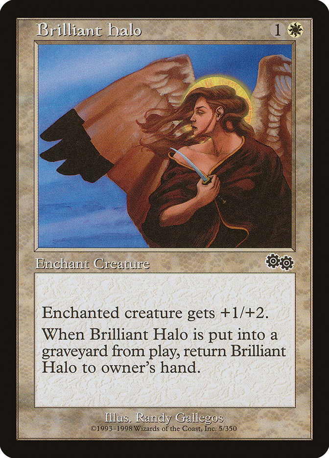 Brilliant Halo [Urza's Saga] | Grognard Games