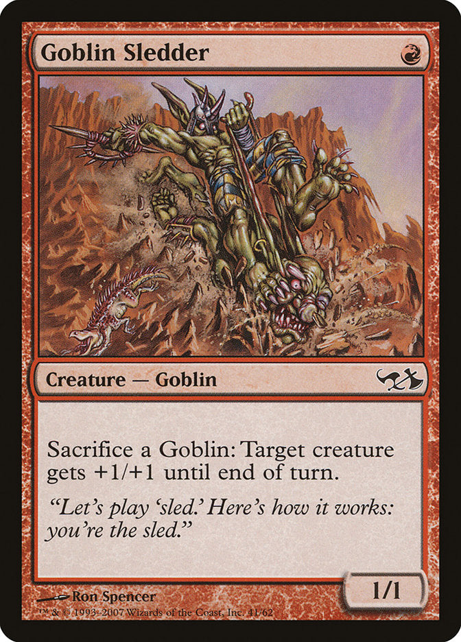 Goblin Sledder [Duel Decks: Elves vs. Goblins] | Grognard Games
