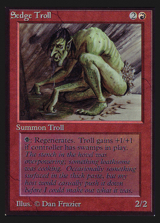 Sedge Troll [International Collectors’ Edition] | Grognard Games