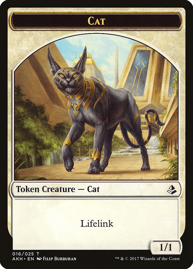 Cat [Amonkhet Tokens] | Grognard Games