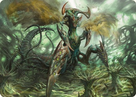 Zopandrel, Hunger Dominus Art Card [Phyrexia: All Will Be One Art Series] | Grognard Games