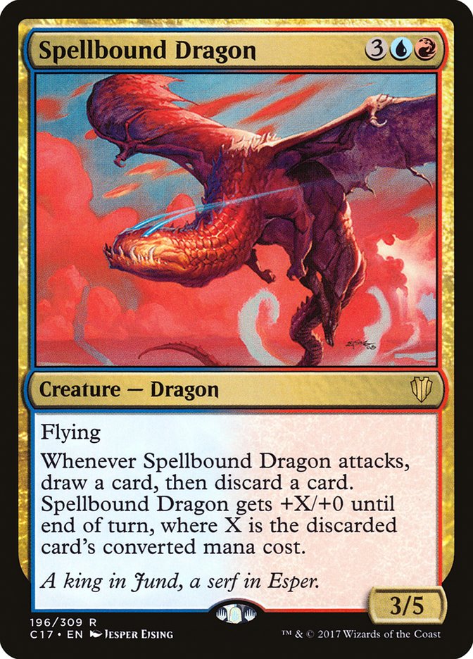 Spellbound Dragon [Commander 2017] | Grognard Games