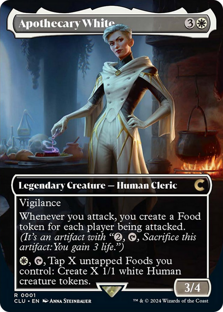 Apothecary White (Borderless) [Ravnica: Clue Edition] | Grognard Games