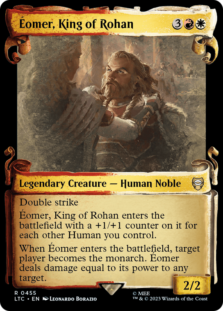 Eomer, King of Rohan [The Lord of the Rings: Tales of Middle-Earth Commander Showcase Scrolls] | Grognard Games