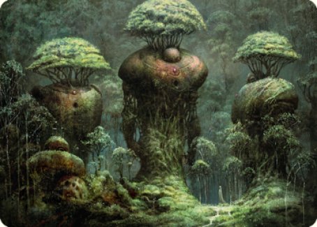 Forest Art Card [Dominaria United Art Series] | Grognard Games